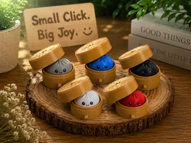The Clicker Collection gift set — all six fidget clickers